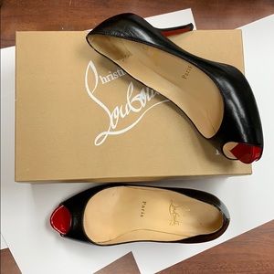 Christian Louboutin Peep Toe Heel